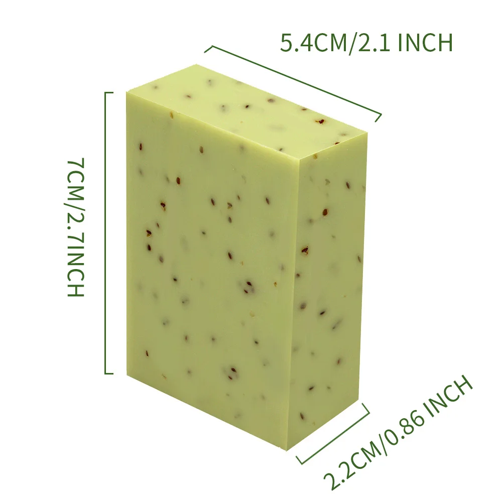 Lot de 4 savons givrés à la lavande - 4, huile essentielle de noix de coco et d'arbre à thé - Boîte en papier kraft pour cadeaux et expérience de voyage luxueuse 4