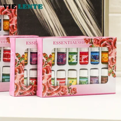 12 pièces 3ML désodorisant plante naturelle aromathérapie huile essentielle climatisation parfum arôme diffuseur parfum humidificateur 1