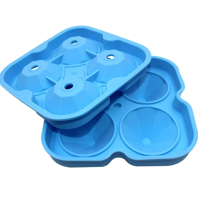 Créez des glaçons uniques en forme de diamant à la maison avec ce moule de plateau à glaçons DIY! 2