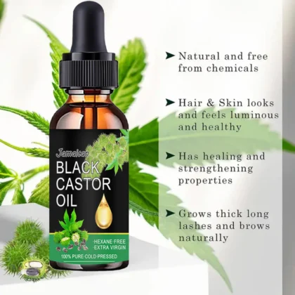 Huile de ricin noire peau d'apparence saine Anda Nourished Spirit Start avec des rituels intentionnels inspirés par la nature 2