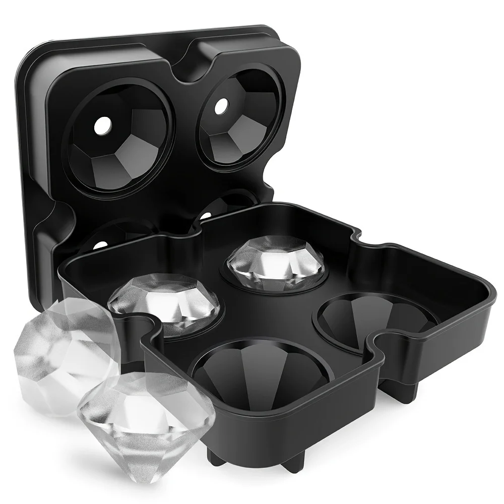 Créez des glaçons uniques en forme de diamant à la maison avec ce moule de plateau à glaçons DIY! 1