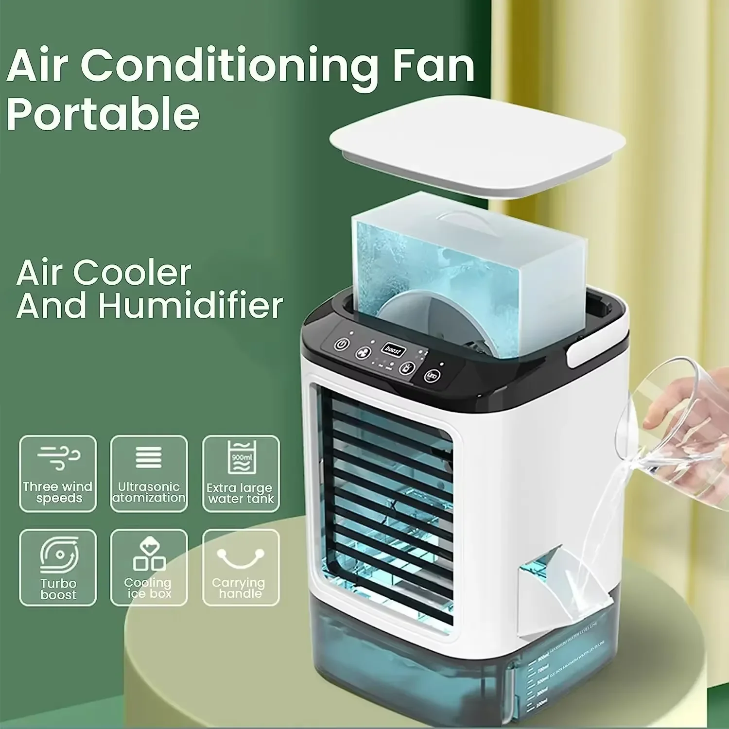 Petit humidificateur de bureau silencieux 6