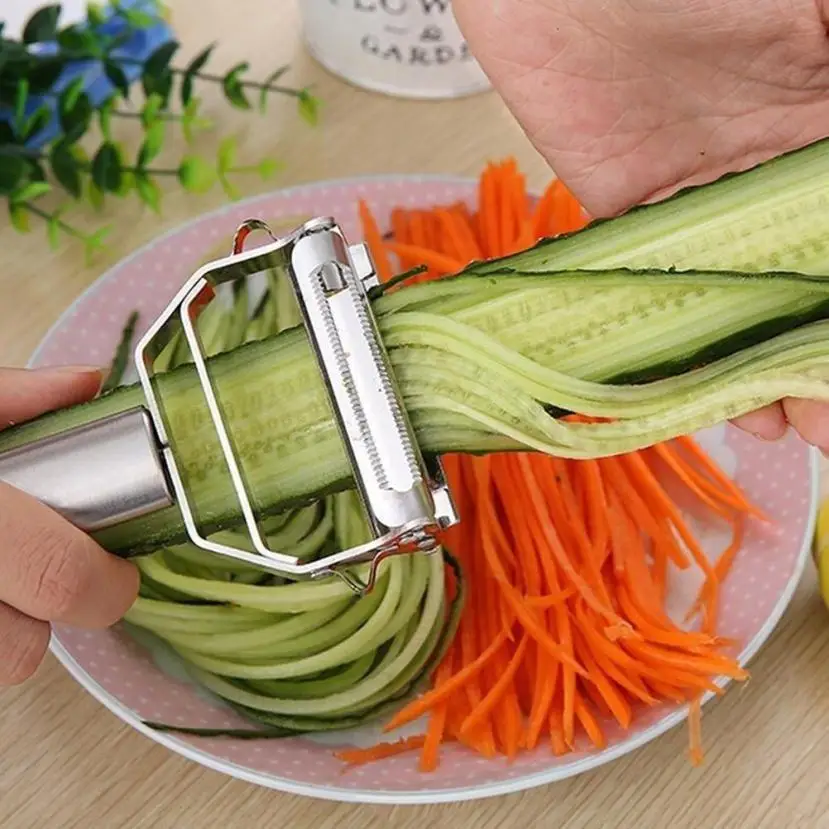 Râpe à carottes, concombre et pommes de terre en acier inoxydable 1