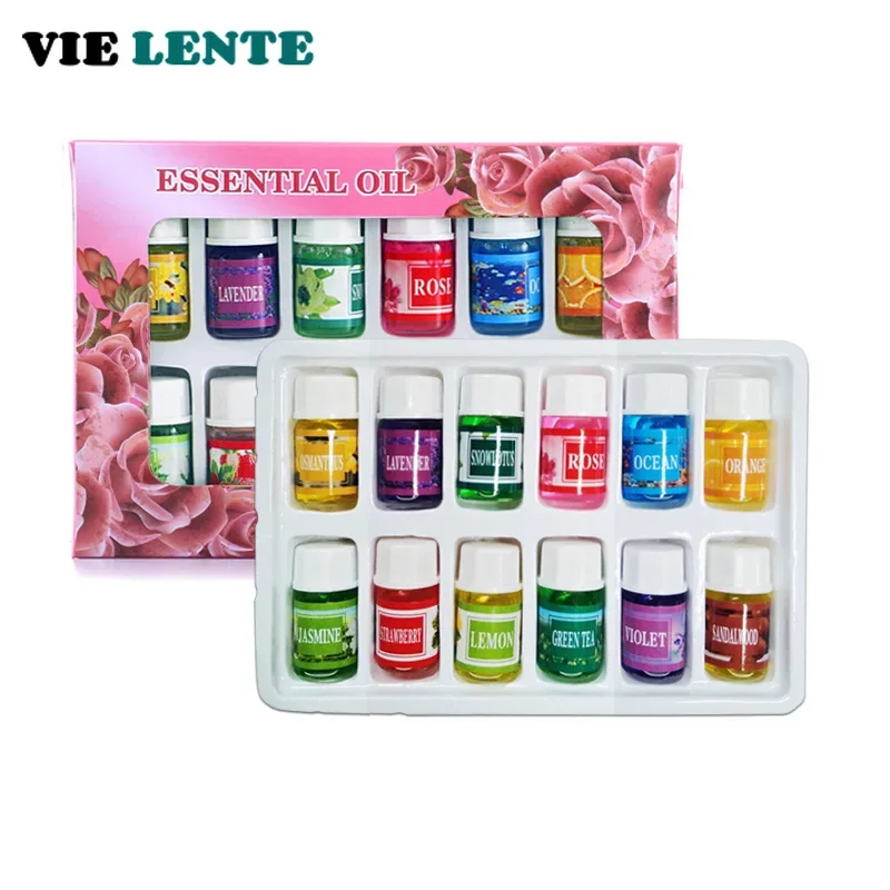 12 pièces 3ML désodorisant plante naturelle aromathérapie huile essentielle climatisation parfum arôme diffuseur parfum humidificateur 4