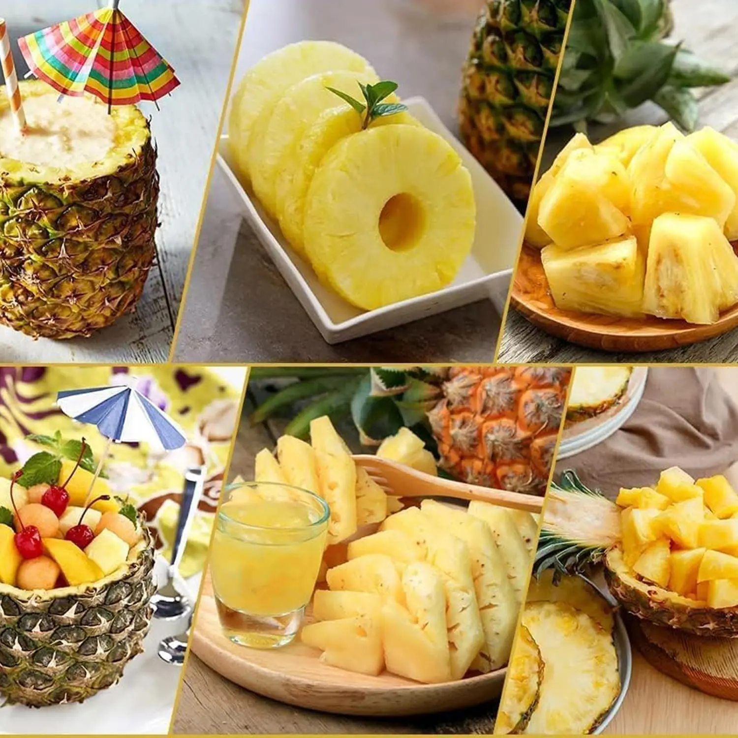 Trancheur d'ananas, éplucheur, outils de fruits en acier inoxydable, outils de cuisine, accessoires de cuisine, Gadgets de cuisine 1 pièce 6