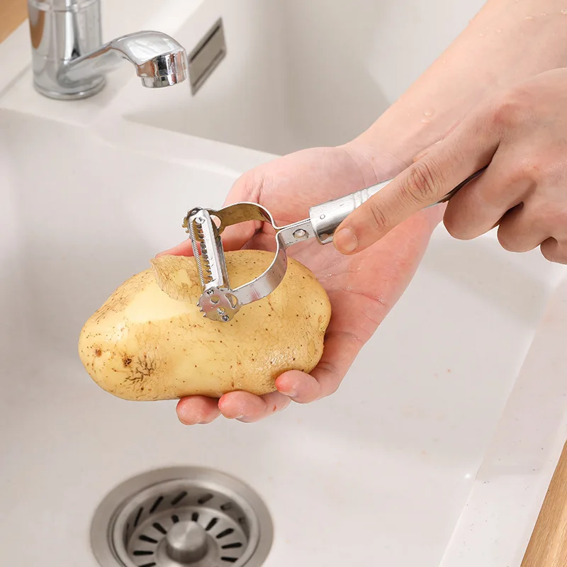 Râpe à carottes, concombre et pommes de terre en acier inoxydable 5