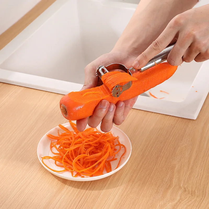 Râpe à carottes, concombre et pommes de terre en acier inoxydable 4