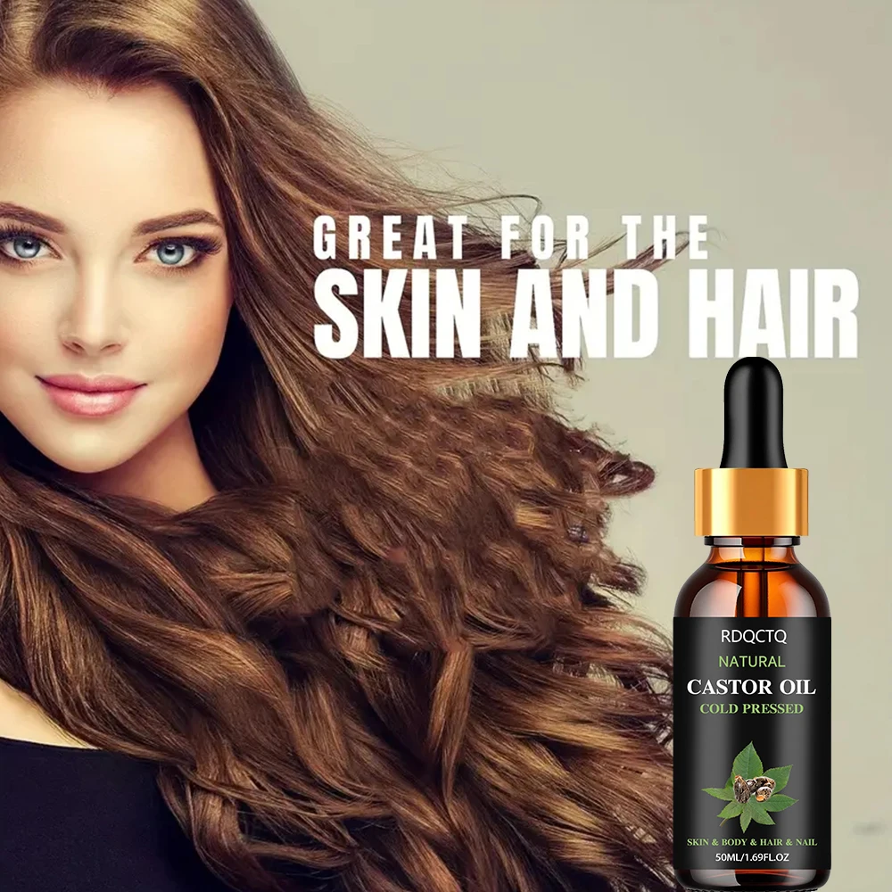 Huile de ricin biologique pressée à froid-hydratant naturel pour bricolage, soins de la peau et traitement des cheveux, huile de transport naturelle 3
