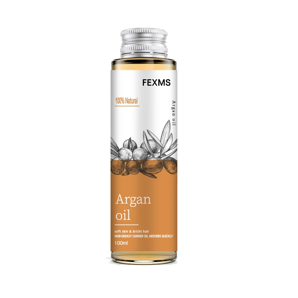 Huile d'argan biologique à 100% pure et froide PMurcia Vierge, qualité supérieure pour peaux sèches et endommagées, cheveux, visage, corps, cuir chevelu, N64. 5