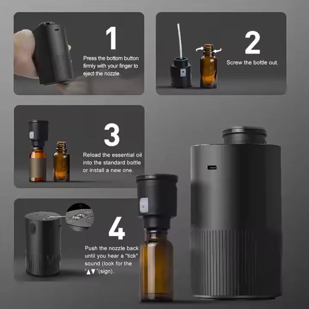 Diffuseur d'huiles essentielles Portable 4