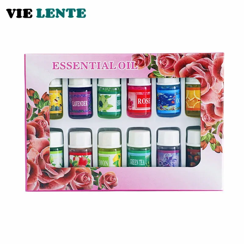 12 pièces 3ML désodorisant plante naturelle aromathérapie huile essentielle climatisation parfum arôme diffuseur parfum humidificateur 2