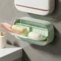 Élégant porte-savon mural avec drainage, sans perçage 1