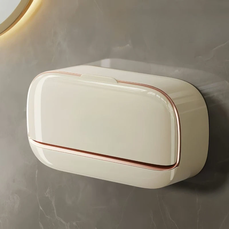 Élégant porte-savon mural avec drainage, sans perçage 6