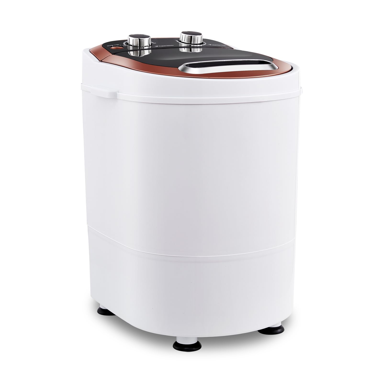 TUKAILAI Mini Machine à Laver Portable avec Essorage, Puissance de 240W 220V